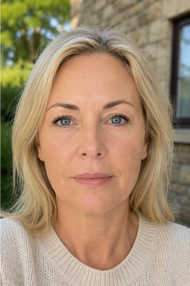 Reduces visible fine lines — after